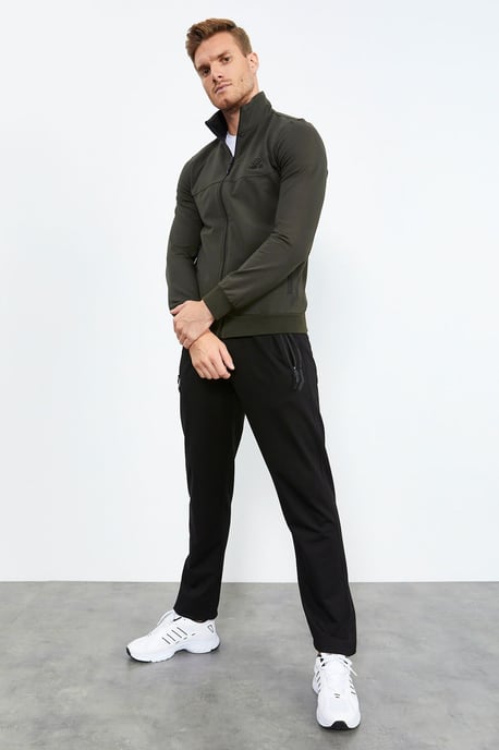 Herren Sweatshirt mit Reißverschluss und Hose Set - Image 4
