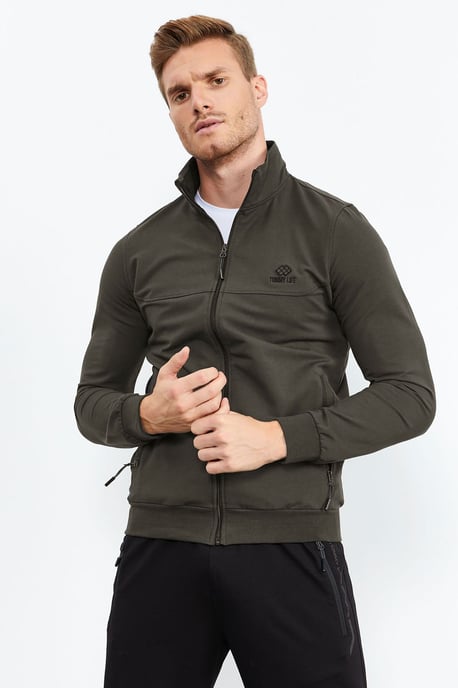 Herren Sweatshirt mit Reißverschluss und Hose Set - Image 6