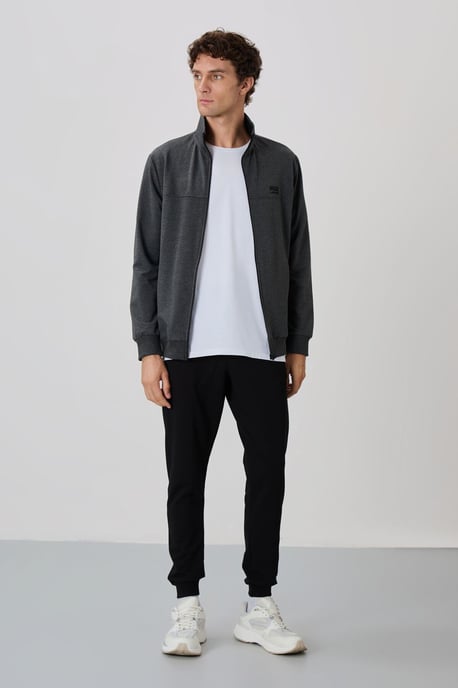 Herren Fleece Sweatshirt und Hosen Set - Image 4