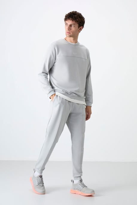 Herren Fleece Sweatshirt und Hosen Set - Image 1