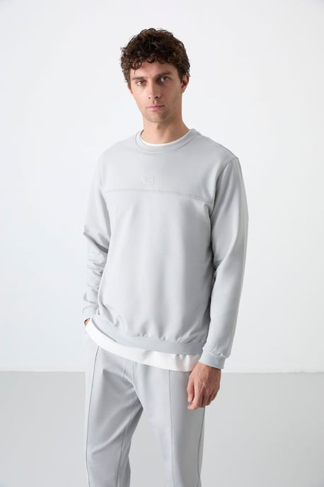 Herren Fleece Sweatshirt und Hosen Set - Image 2