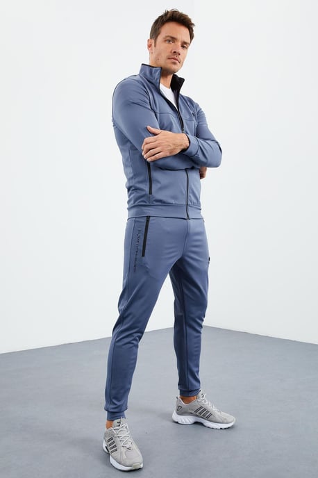 Herren Scuba Strick Sweatshirt und Hosen Set - Image 4