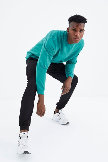 Herren Fleece Sweatshirt und Hosen Set - Image 3