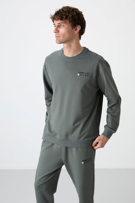 Herren Oversized Sweatshirt- und Hosen-Set - Image 2
