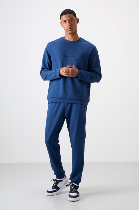 Bedrucktes Fleece-Sweatshirt- und Hosen-Set - Image 1