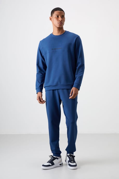 Bedrucktes Fleece-Sweatshirt- und Hosen-Set - Image 5