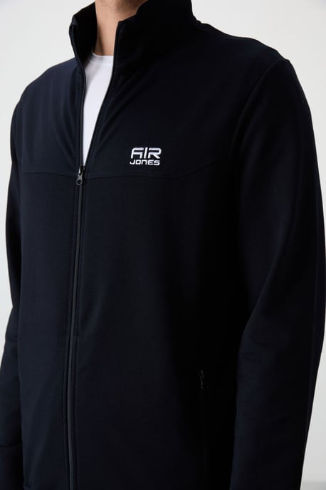 Herren Strick-Fleece Sweatshirt und Hose Set - Image 2