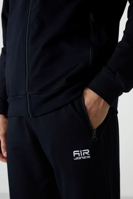 Herren Strick-Fleece Sweatshirt und Hose Set - Image 4
