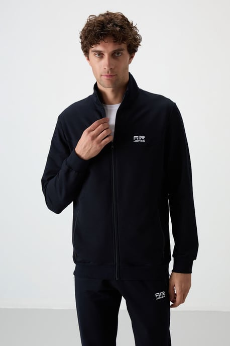 Herren Strick-Fleece Sweatshirt und Hose Set - Image 5