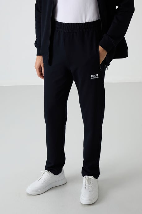 Herren Strick-Fleece Sweatshirt und Hose Set - Image 6
