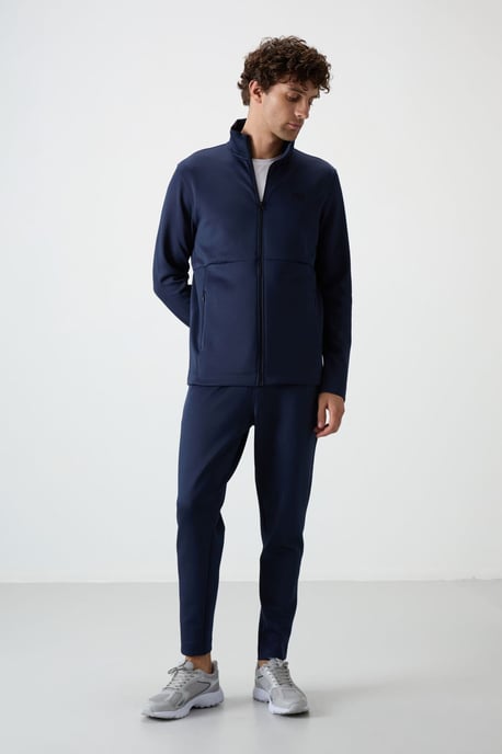 Herren-Polyester-Sportset mit Reißverschlusskragen - Image 5