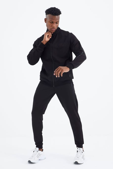 Herren Fleece Sweatshirt und Hose Set - Image 4
