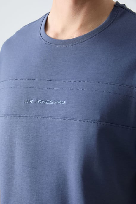 Herren Übergrößen Baumwollmischung T-Shirt und Shorts Set - Image 5