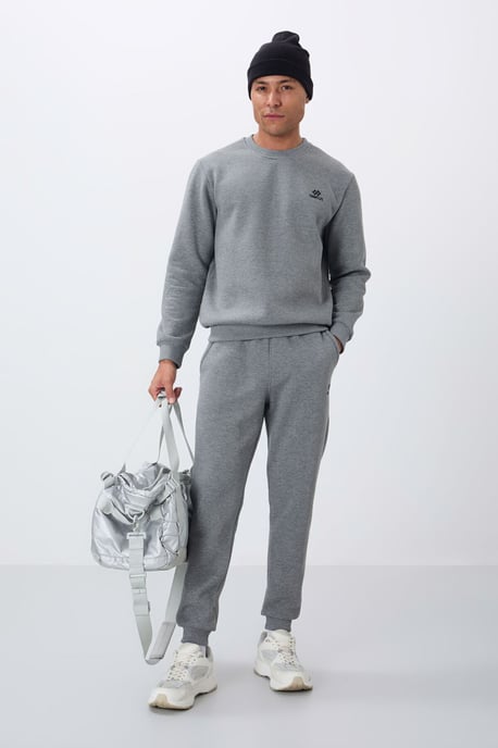 Herren Sweatshirt- und Hose-Set aus Baumwoll-Polyester-Fleece - Image 4