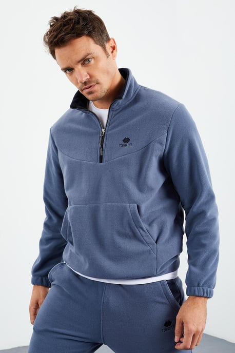 Herren Polyester Sweatshirt und Hose Set - Image 4