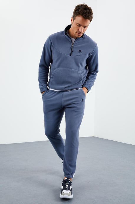 Herren Polyester Sweatshirt und Hose Set - Image 5
