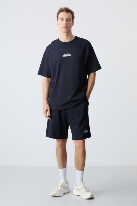 Herren Oversized T-Shirt und Shorts Set - Image 5