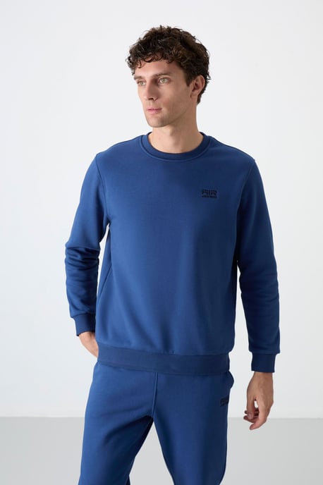 Herren Baumwolle-Polyester Fleece Sweatshirt- und Hose-Set - Image 4