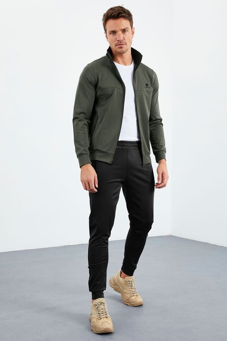 Herren Scuba Strick Sweatshirt und Hosen Set - Image 2