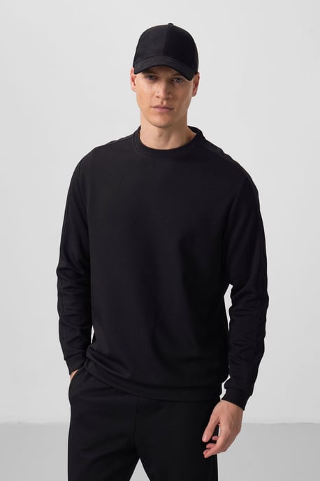 Herren Oversized Sweatshirt- und Hosenset - Image 2