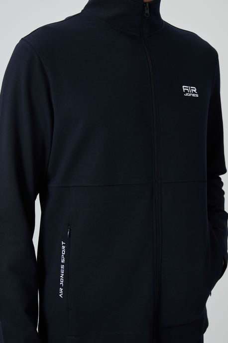 Herren Sweatshirt- und Hosen-Set mit Reißverschlusskragen - Image 6