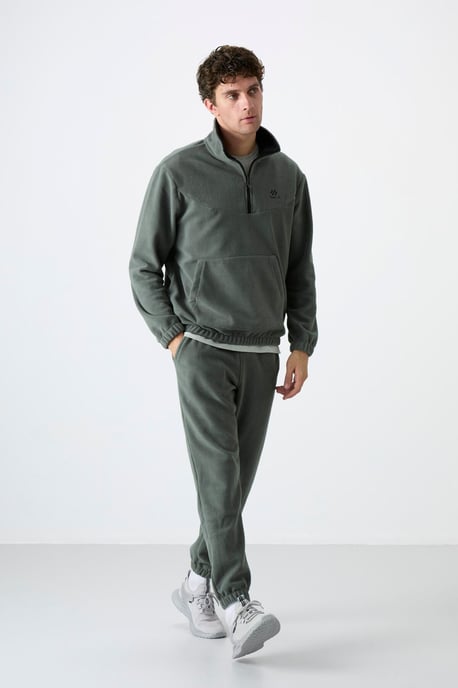 Herren-Polyester-Sweatshirt- und-Hosen-Set - Image 2