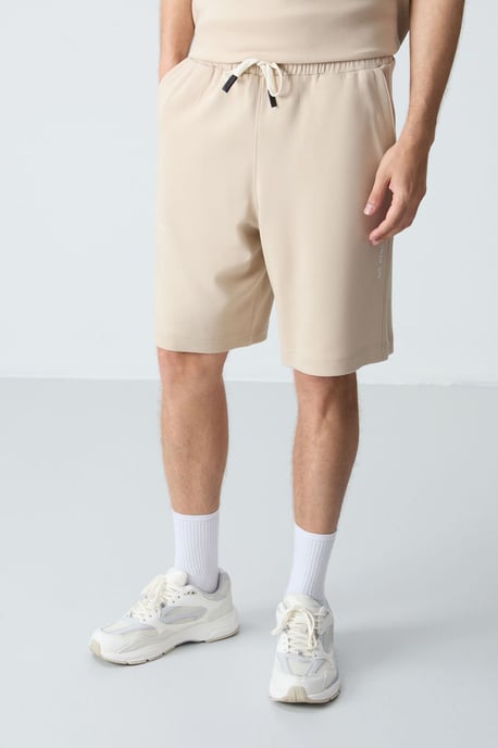 Herren Oversized T-Shirt und Shorts-Set aus Baumwollmischung - Image 2
