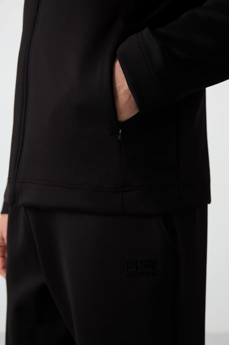 Herren Polyester Scuba Active Set mit Reißverschluss-Kragen - Image 3