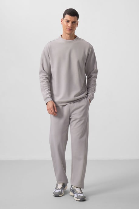 Herren Oversized Sweatshirt- und Hosen-Set - Image 3