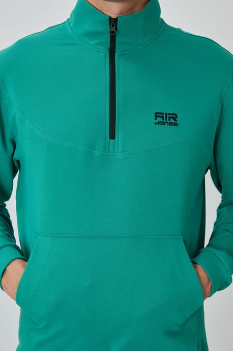 Herren Sweatshirt mit Reißverschluss und Hosen Set - Image 4