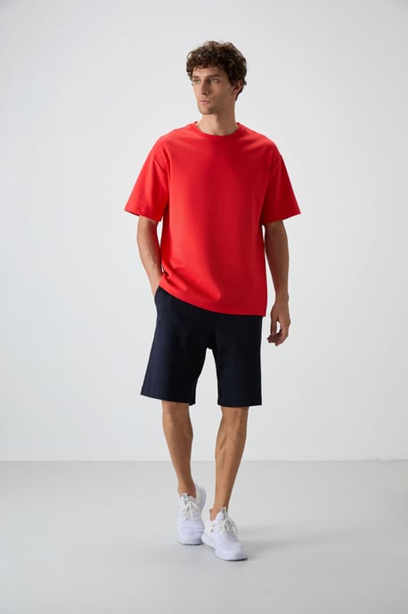 Oversized T-Shirt- und Shorts-Set - Image 1