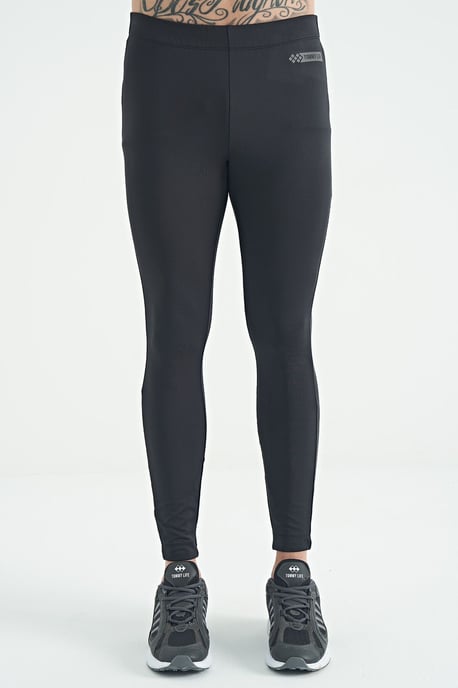 Herren Skinny Hochbundige Strick Active Pants - Image 2