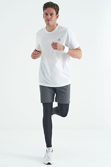 Herren Skinny High-Waist Strick Active Pants - Image 1