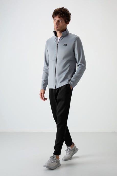 Herren Polyester Scuba Aktives Set mit Reißverschlusskragen - Image 1