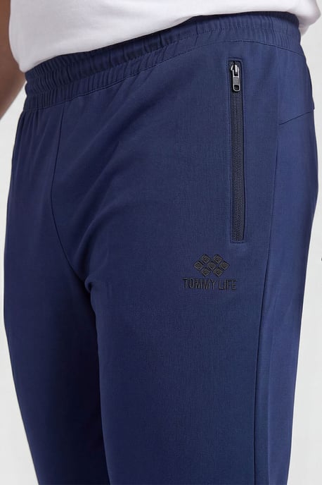 Tommy Life Jogginghose mit geradem Bein, Herren - Marineblau - Image 2