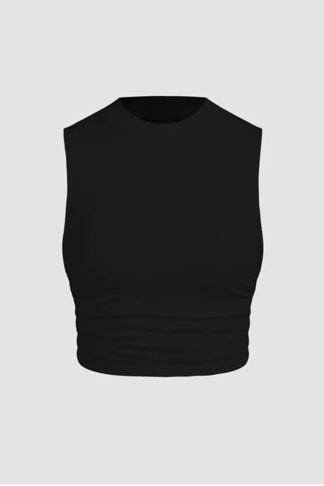 Einfache Bluse mit Raffung - Image 1