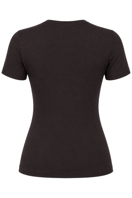 Spitzen-V-Ausschnitt Slim Fit Bluse - Image 3
