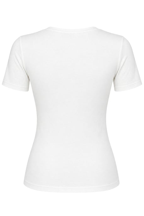 Spitzen-V-Ausschnitt Slim Fit Bluse - Image 3