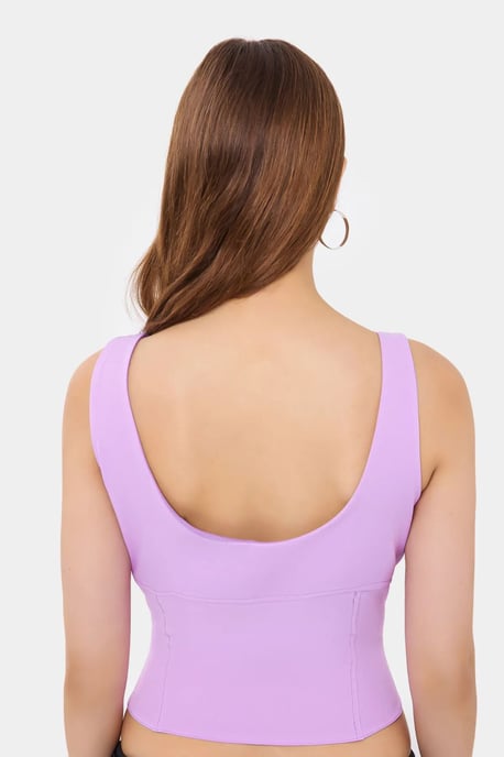 Ärmelloses Bodycon-Top mit Schleifendetail - Image 2