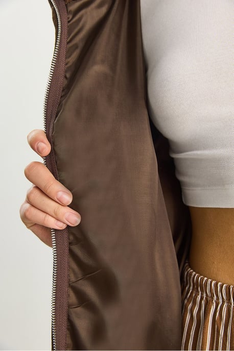 Überdimensionale Plüschjacke mit Taschen - Image 5