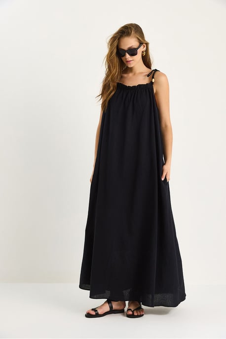 Maxikleid mit Rüschendetail - Image 2