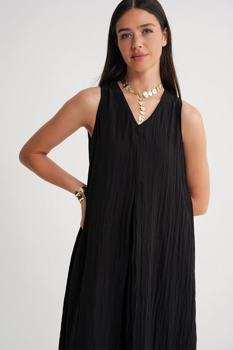 V-Ausschnitt Maxikleid - Image 5