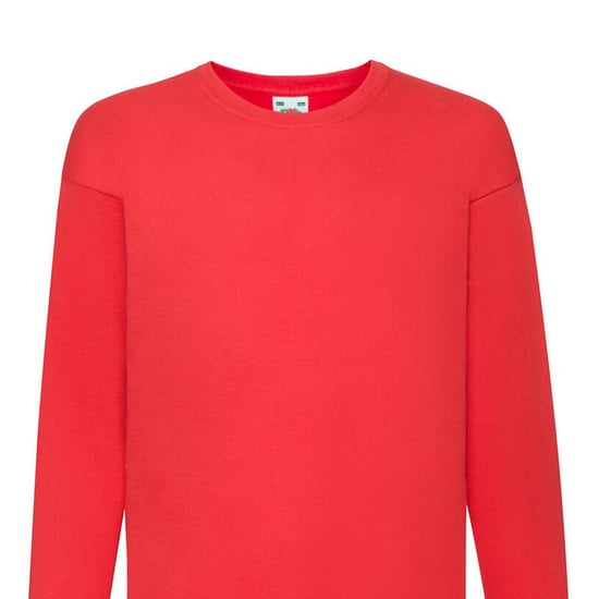 Fruit of the Loom - "Valueweight" T-Shirt für Kinder Langärmlig (Rot) - Image 2