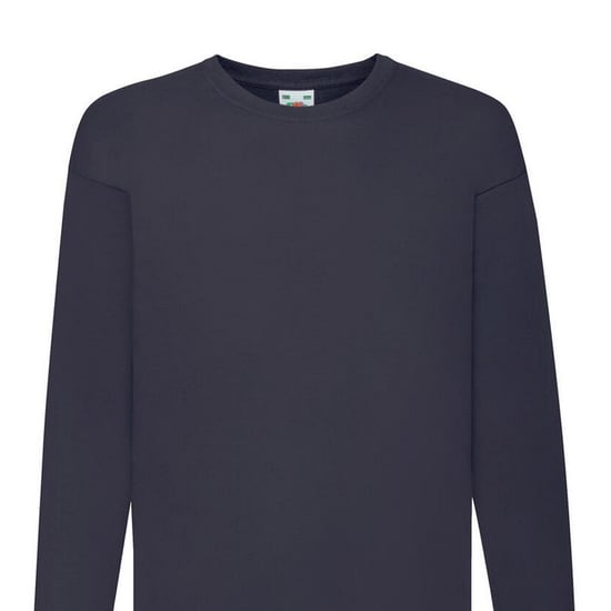 Fruit of the Loom - "Valueweight" T-Shirt für Kinder Langärmlig (Marineblau) - Image 2