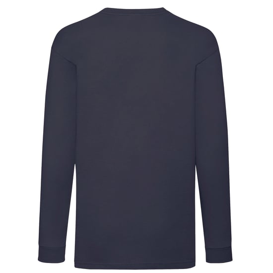 Fruit of the Loom - "Valueweight" T-Shirt für Kinder Langärmlig (Marineblau) - Image 2