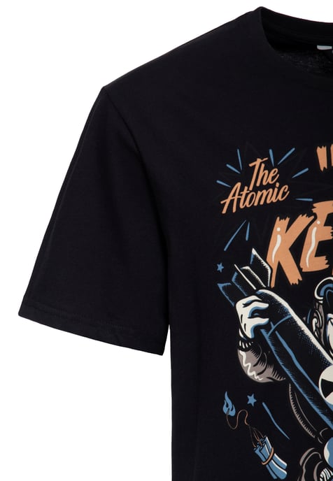 King Kerosin Herren T-Shirt The Atomic Attack! - Image 3