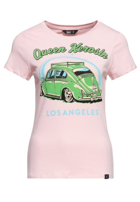 Queen Kerosin Damen T-Shirt Los Angeles - Image 1