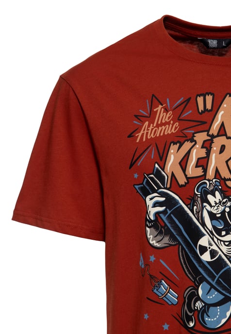 King Kerosin Herren T-Shirt The Atomic Attack! - Image 3