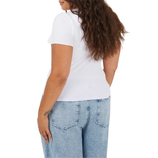 Brave Soul - T-Shirt für Damen, Runder Auschnitt, Plus Schlank (Weiß) - Image 2