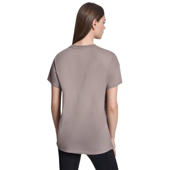 DKNY - "1989" T-Shirt für Damen, Regulär (Graubeige) - Image 3